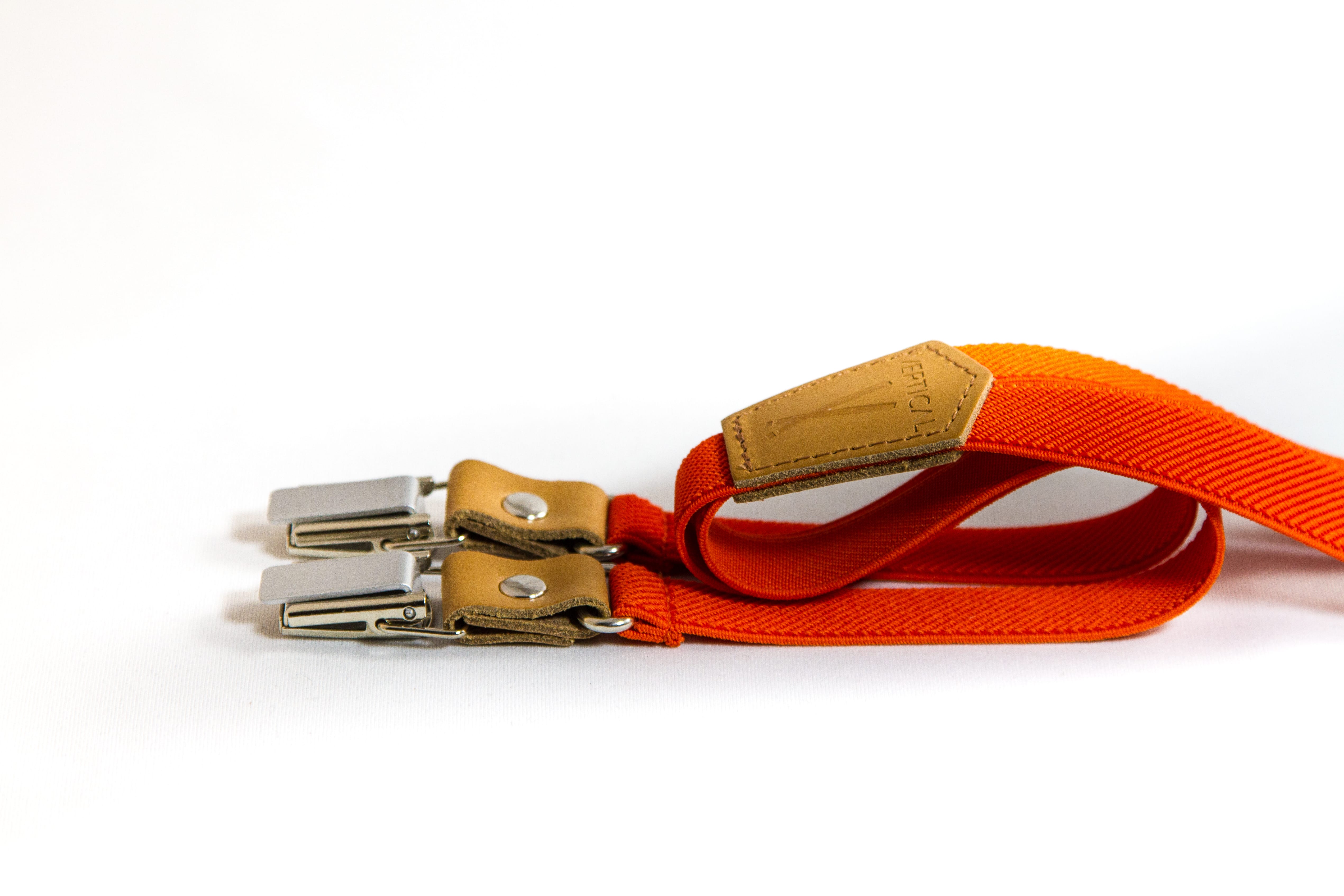 Blog - Bretelles Vertical l'Accessoire orange